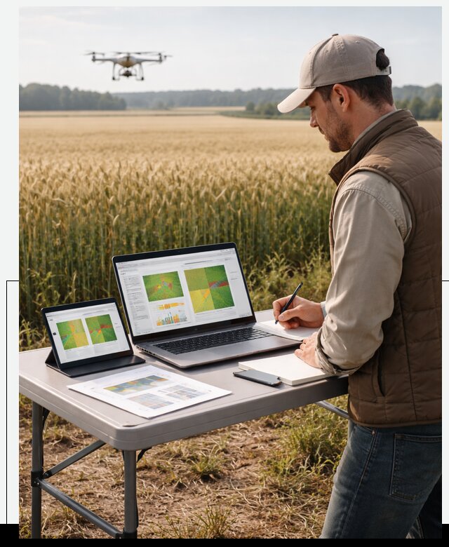 Система AI прогнозирования урожайности для точных агрономий в Конаково