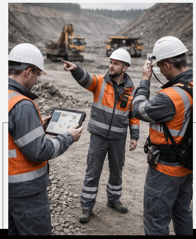 Система контроля персонала для горнодобывающей отрасли в Конаково