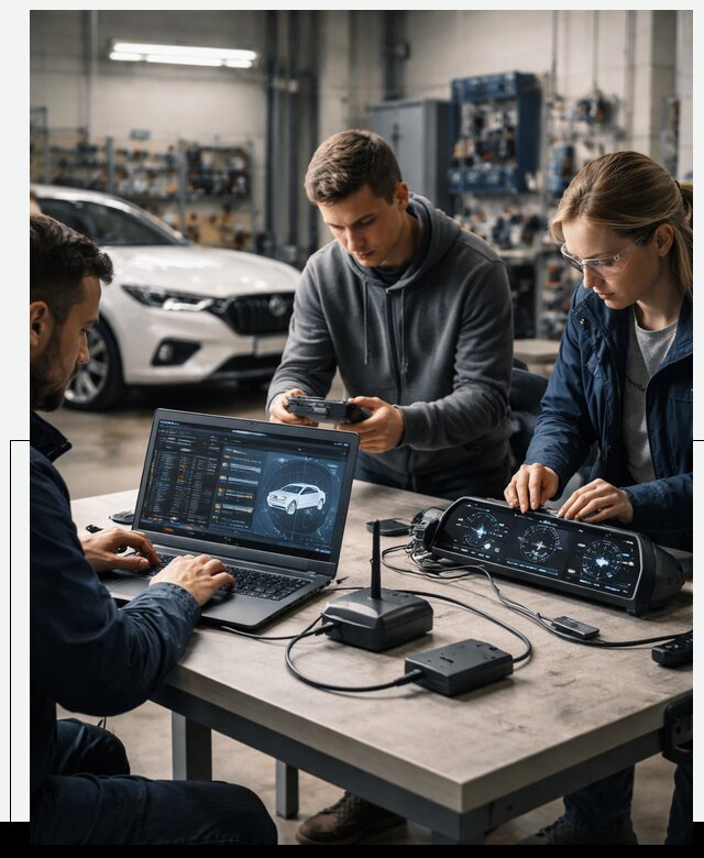 Разработка Connected Car и ПО для автопрома в Конаково