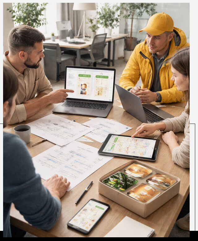 Разработка агрегатора доставки еды в Конаково от 15206 р., АвикейКнк