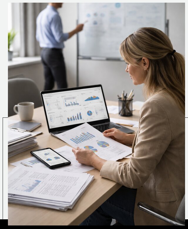 Аналитика успеваемости обучения и отчётность в Конаково